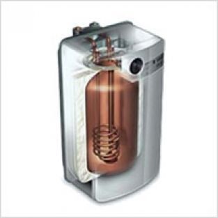 Daalderop boiler Close-in 10L 2,2KW +  boiler aansluitset